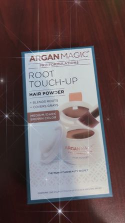Root touch up hair powder