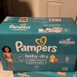 pampers size 5