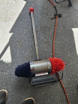 Drexel vintage electric shoe buffer polisher combo.