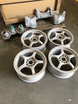4 Wheels Sandblast Rims