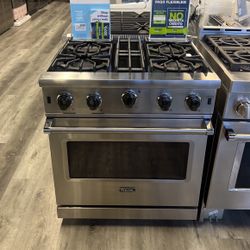 VIKING 30” WIDE Gas Stove 🔥