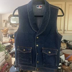Vintage Denim Vest