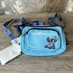 2024 Disney Parks STITCH Convertible Crossbody/ Belt Bag NEW WITH TAGS