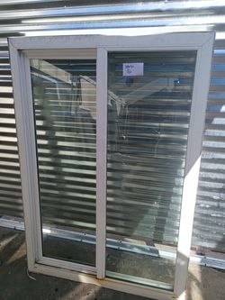 Sliding glass window size 39x56