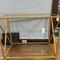 Glass Console Table 