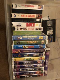 VHS Tapes Lot Of 20