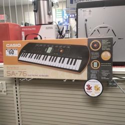 Casio Electronic Keyboard Sa-76