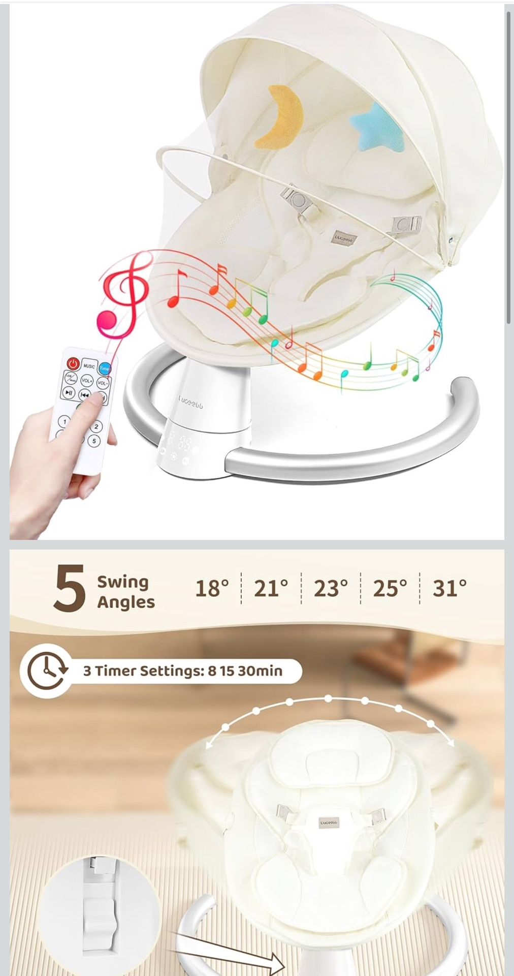 Baby Swing for Infants