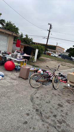 Garage sale today