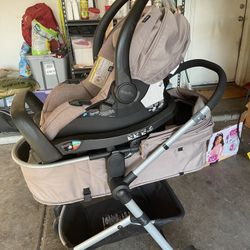 Baby Stroller And Car seat With Base