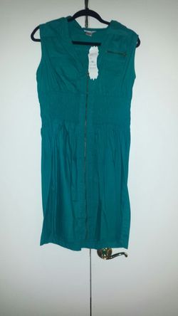 Teal dress