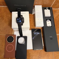Honor Magic V5 Global unlocked 512+16gb with watch & pencil