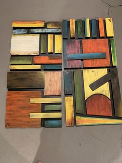 Colorful Metal Paintings