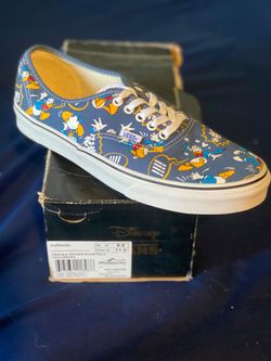 Vans dondald duck disney  9.5 men