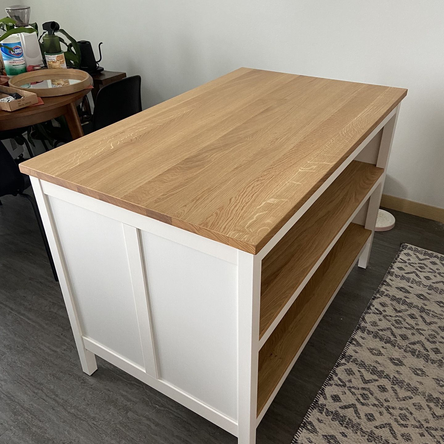 IKEA TORNVIKEN - Kitchen Island off-white/oak for Sale in Seattle