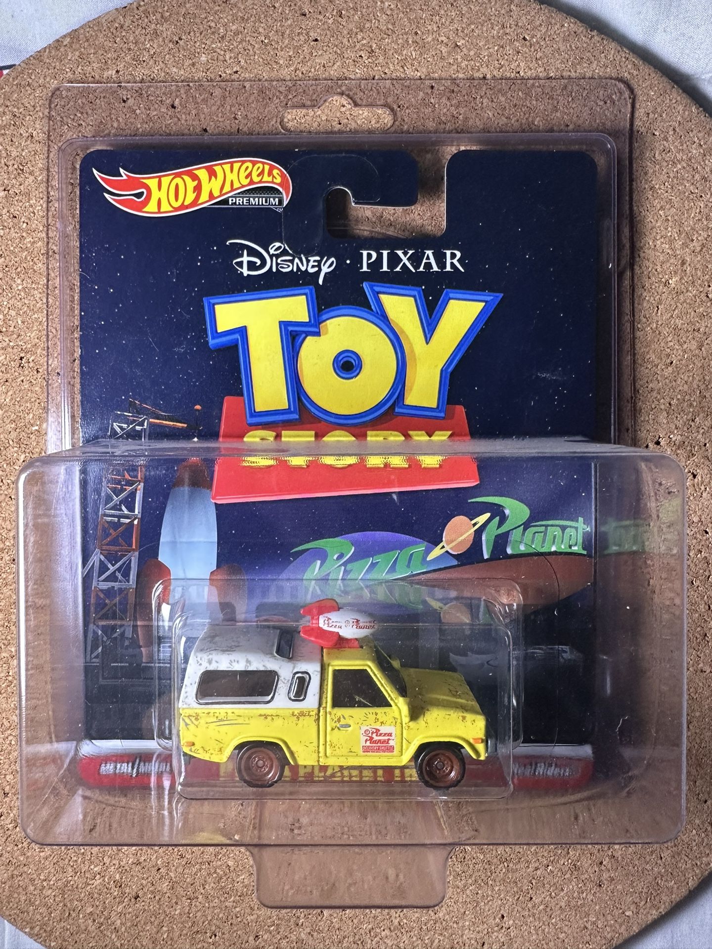 Hot Wheels Premium Disney Pixar Cars Toy Story Todd Pizza Planet Truck