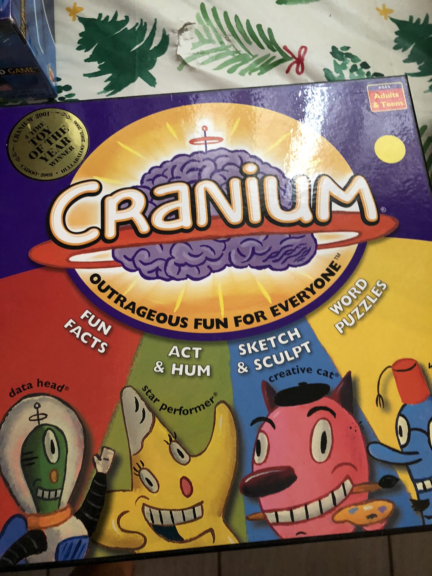 Cranium Board game new but open
