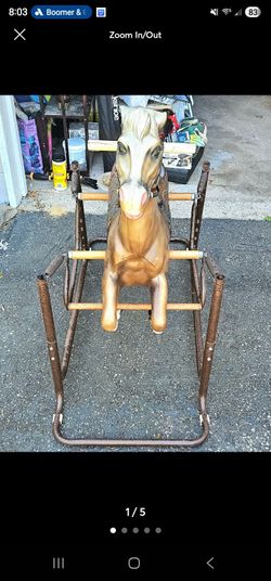 Vintage Wonder Horse Spring Rocking Horse 1969