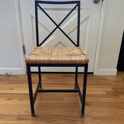 IKEA dining metal woven chairs (sold as set of 4)