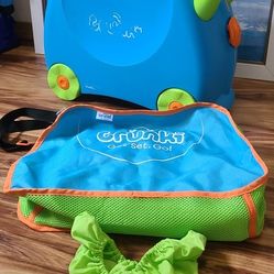 Trunki Kids Ride-on Tow-along Carry-on Travel Suitcase Set