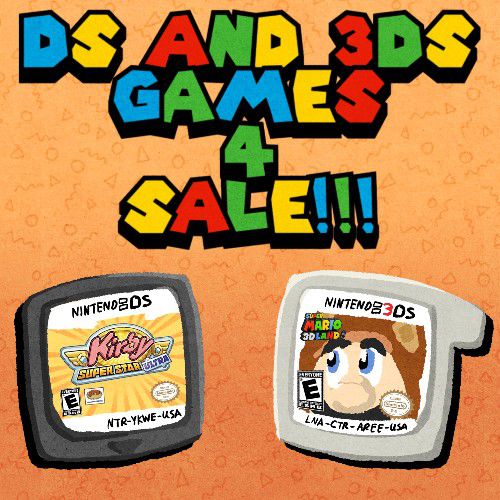 DS & 3DS Games (Nintendo DS, Nintendo 3DS)