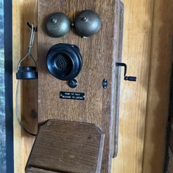 Antique Wall Telephone  Leick/ Western Electric