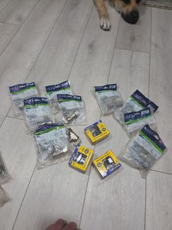Galvanized Steel Pipe Nipples and Fittings Lot