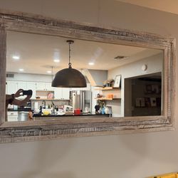 Mirror w/ Wood Frame