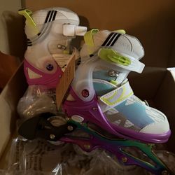Light Up Inline Skates Girls 