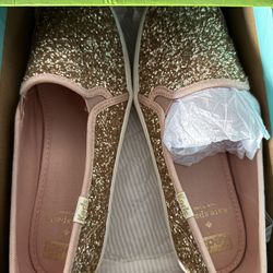 Keds Kate Spade Glitter Shoes Size 6.5 New