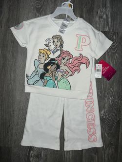 Disney princess set size 3t Ariel little mermaid 