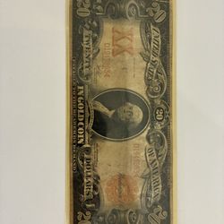 Series 1906 Good Certificate 20$ Bill