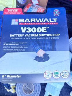 Battery vaccum suction cup v300e