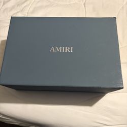 Amiri Skell Tops Grey And White 