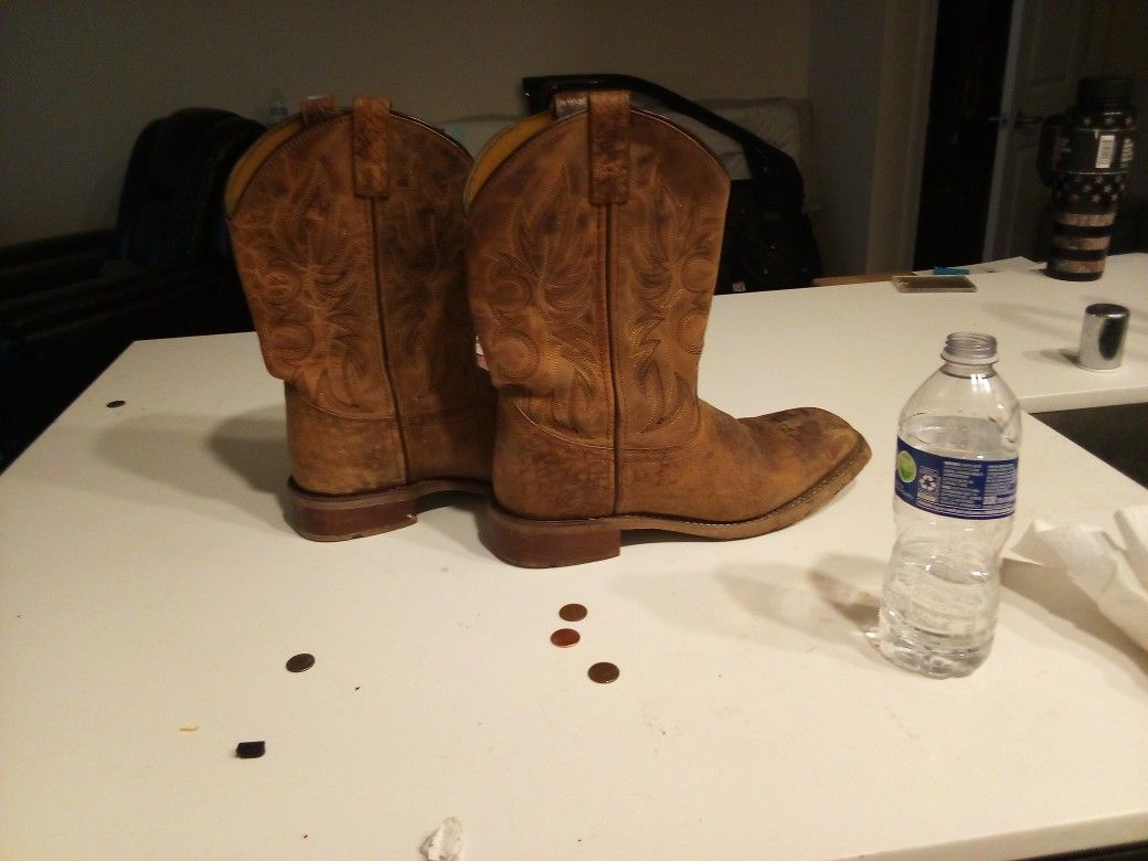 Laredo Cowboy Boots Wore Once Size 11
