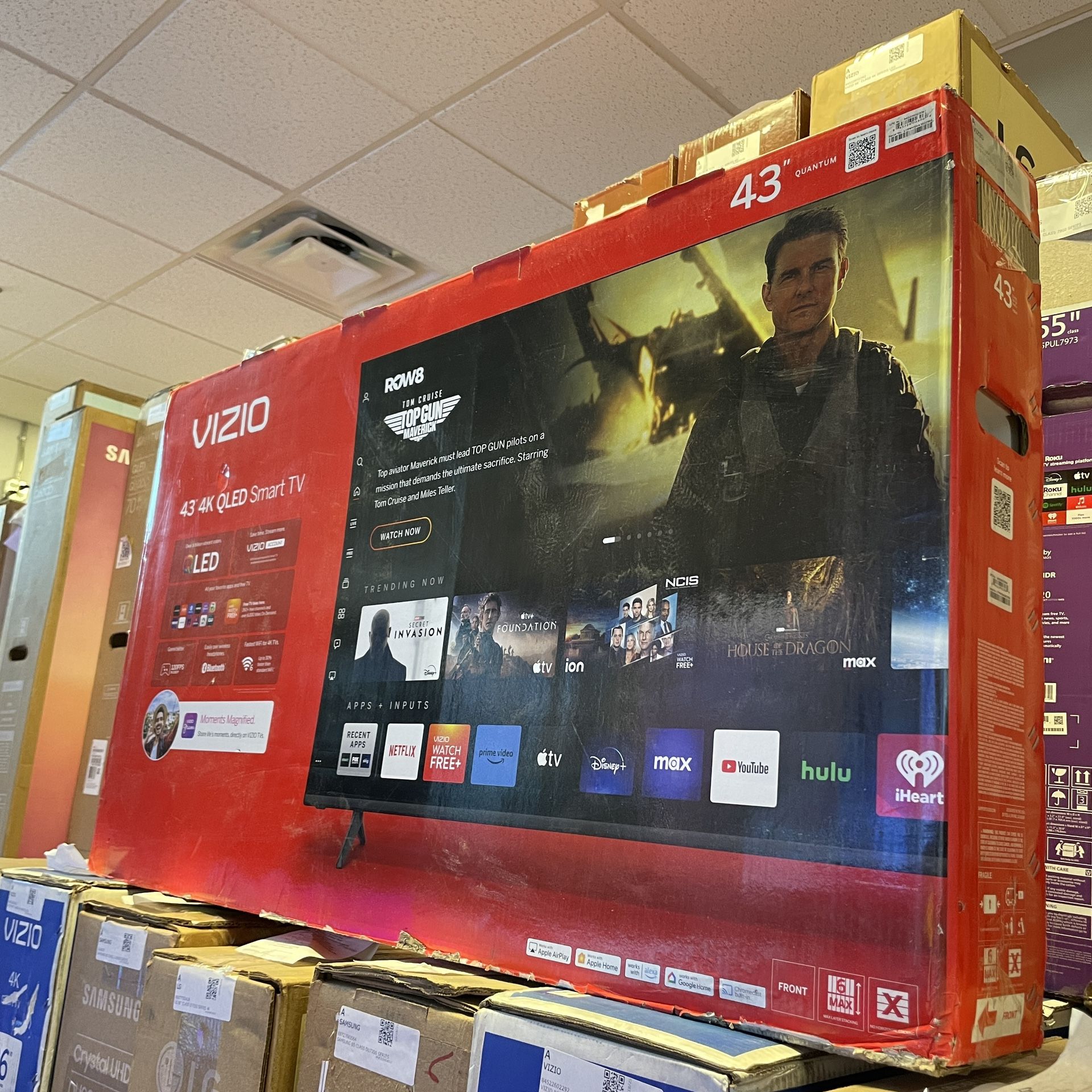 43” Vizio Quantum 4K Smart TV LED UHD HDR Model,All Products : American Fashion Style Bags On Sale