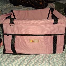 PET CAR SEAT PINK COLOR 
