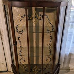 Wooden Display Cabinet 