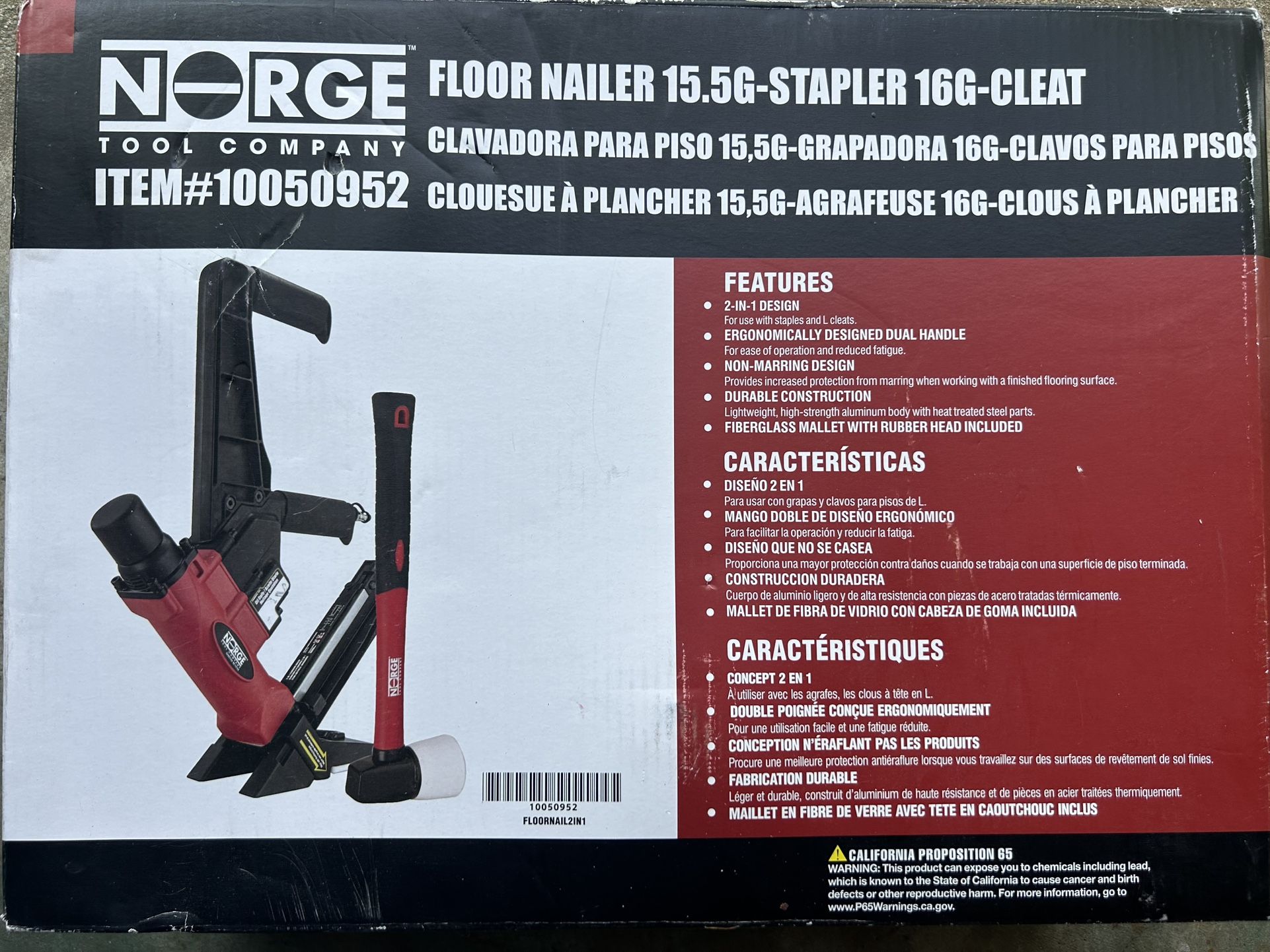 Norge Floor Nailer
