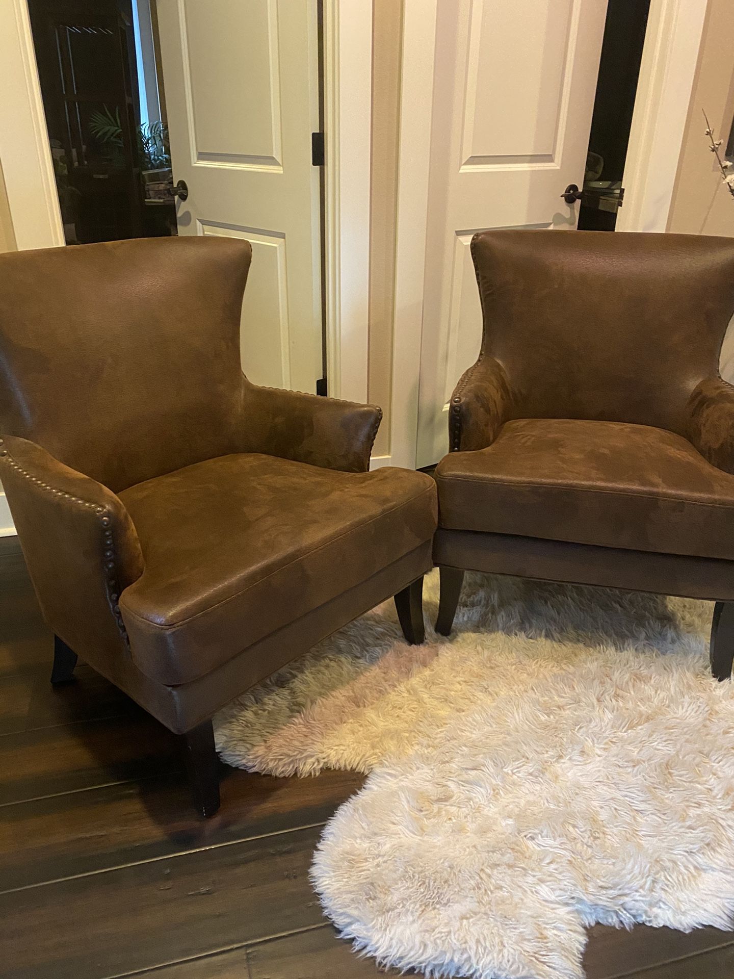 *Pending Pickup* Wingback Chairs