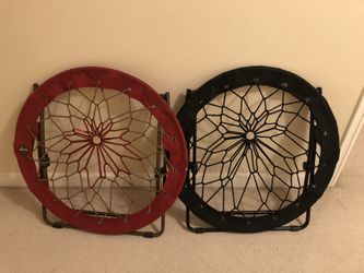 Trampoline chairs