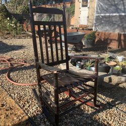 Large Rocking chair - Wood