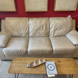 Leather Sofa