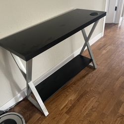 Nice Black TV Stand / Entry Table