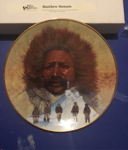 Collectible Plate The Proud Heritage Collection Matthew Henson by Thomas Blackshear II