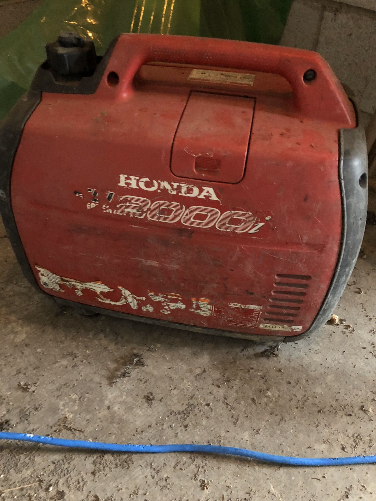 Honda 2000i generator