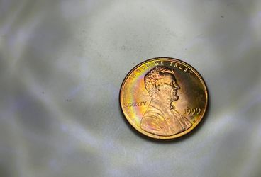 1999 DDR Penny Coin w/ Toning