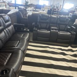 NEW SOFA AND LOVESEAT ELECTRIC RECLINER FREE DELIVERY 🚚 