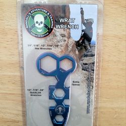 Wrat Wrench. Titanium Blue, RT002-Ti . Brand New. 