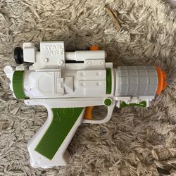 NERF STAR WARS GENERAL GRIEVOUS BLASTER Foam Dart Gun Toy TESTED ROTS  Small